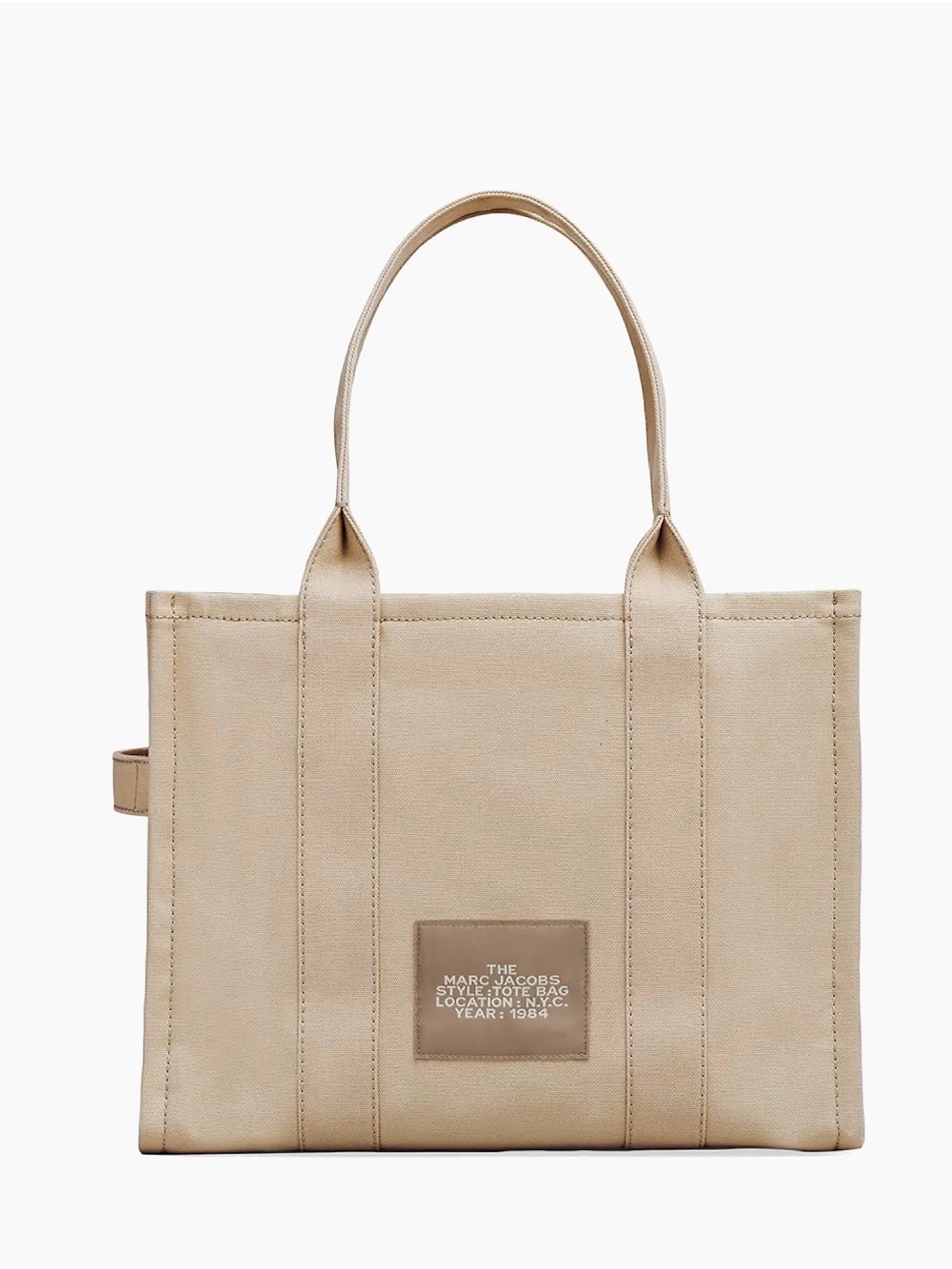 Marc Jacobs Beige Canvas Logo Tote - Picture 4 of 15